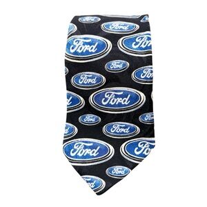 Vintage Ford 100% Silk Tie